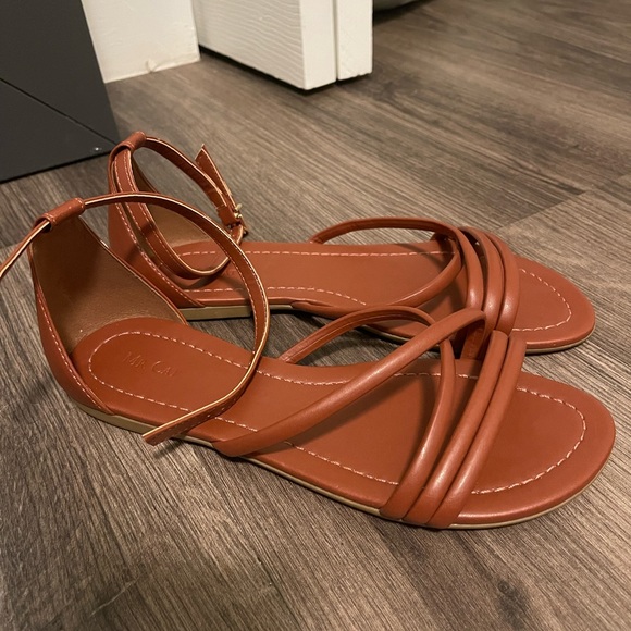 Mr. Cat Brown Leather Sandals- Made in Brazil Size 36 - Picture 5 of 7